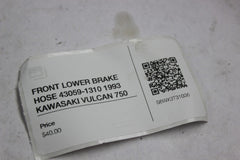 FRONT LOWER BRAKE HOSE 43059-1310 1993 KAWASAKI VULCAN 750