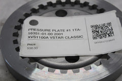 PRESSURE PLATE #1 1TA-16351-01-00 2001 XVS1100A VSTAR CLASSIC