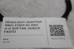 HEADLIGHT ADAPTER RING 67603-94 2001 H-D SOFTAIL DUECE FXSTD