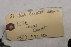 Left Front Brake Caliper Bracket 1987 Honda CBR1000F Hurricane