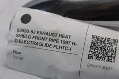 65630-83 EXHAUST HEAT SHIELD FRONT PIPE 1997 H-D ELECTRAGLIDE FLHTC-I