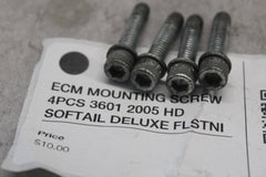 ECM MOUNTING SCREW 4PCS 3601 2005 HD SOFTAIL DELUXE FLSTNI