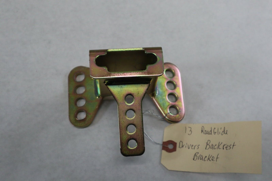 Harley Davidson Driver Backrest Bracket Receiver
