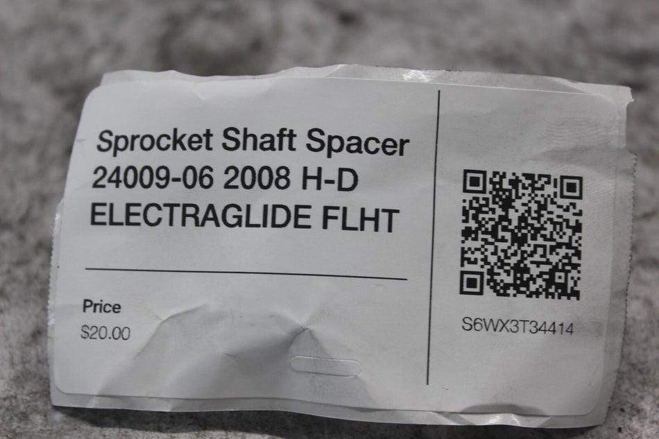 Sprocket Shaft Spacer 24009-06 2008 H-D ELECTRAGLIDE FLHT