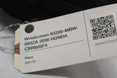 Windscreen 64200-MBW-000ZA 2000 HONDA CBR600F4