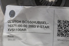 CLUTCH BOSS (HUB) 5EL-16371-00-00 2003 V-STAR XVS1100AR