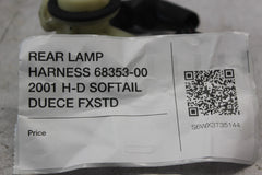 REAR LAMP HARNESS 68353-00 2001 H-D SOFTAIL DUECE FXSTD