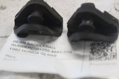REAR SADDLEBAG RUBBER (2) 81255-MA1-770 1982 HONDA GL500I SILVERWING