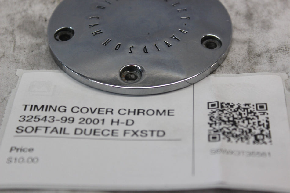 TIMING COVER CHROME 32543-99 2001 H-D SOFTAIL DUECE FXSTD