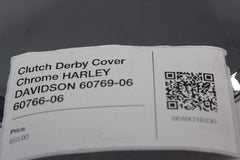 60766-06 Clutch Derby Cover HARLEY DAVIDSON 60769-06 CHROME