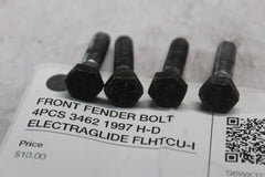 FRONT FENDER BOLT 4PCS 3462 1997 H-D ELECTRAGLIDE FLHTCU-I