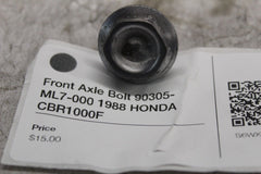 Front Axle Bolt 90305-ML7-000 1988 HONDA CBR1000F