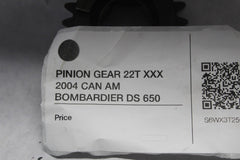 PINION GEAR 22T XXX 2004 CAN AM BOMBARDIER DS 650