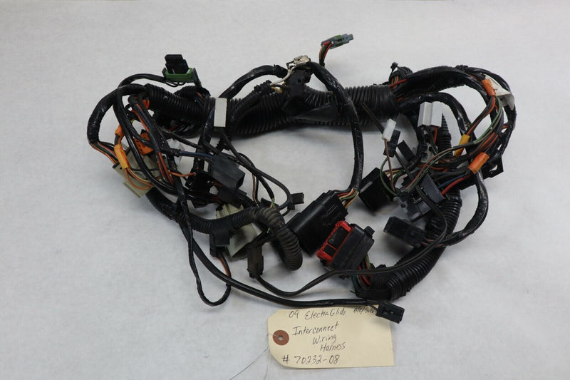 OEM Harley Davidson Interconnect Wiring Harness 2009 Ultra Blk/Sil 70232-08