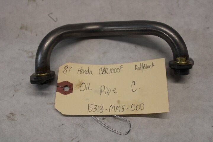Oil Pipe C 15313-MM5-000 1987 Honda CBR1000F Hurricane