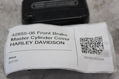 42855-06 Front Brake Master Cylinder Cover HARLEY DAVIDSON