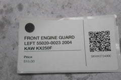 FRONT ENGINE GUARD LEFT 55020-0023 2004 KAW KX250F