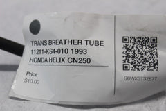 TRANS BREATHER TUBE 11211-KS4-010 1993 HONDA HELIX CN250