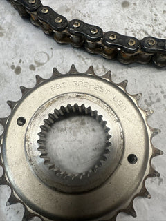 PBI SPROCKET 2073S-50T CHAIN CONVERSION PARTS 302-25T HARLEY DAVIDSON
