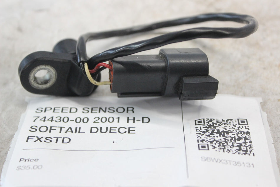 SPEED SENSOR 74430-00 2001 H-D SOFTAIL DUECE FXSTD
