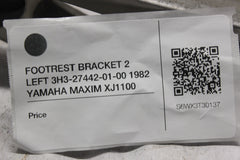 FOOTREST BRACKET 2 LEFT 3H3-27442-01-00 1982 YAMAHA MAXIM XJ1100