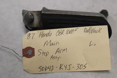 Main Step Arm LEFT 50642-KYJ-305 1987 Honda CBR1000F Hurricane