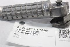 REAR LEFT STEP ASSY 34028-1488 2002 KAWASAKI ZX-6