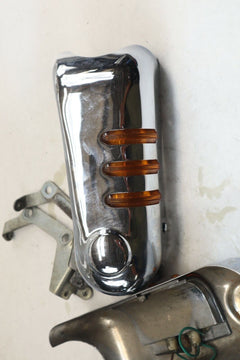 Chrome LED Lower Fork Axle Covers 2002 Harley Davidson Road King