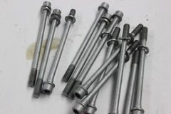 CYLINDER HEAD BOLT 12PCS 92150-1369 92150-1368 2002 KAWASAKI ZX-6