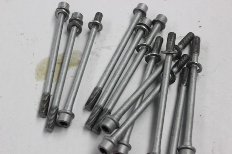 CYLINDER HEAD BOLT 12PCS 92150-1369 92150-1368 2002 KAWASAKI ZX-6