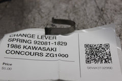 CHANGE LEVER SPRING 92081-1829 1986 KAWASAKI CONCOURS ZG1000