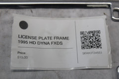 CHROME LICENSE PLATE FRAME 1995 HD DYNA FXDS