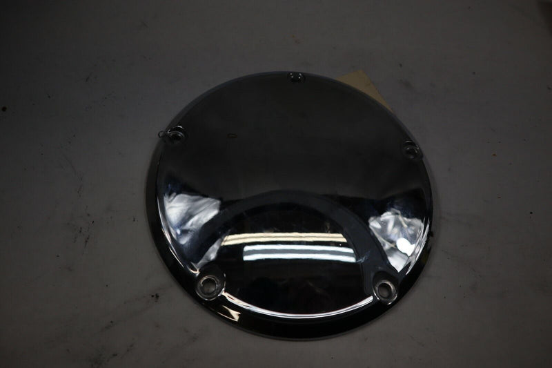 OEM Harley Davidson Chrome Derby Clutch Cover 2011 Ultra FLHTCU Blk/Silver