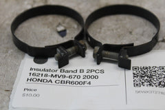 Insulator Band B 2PCS 16218-MV9-670 2000 HONDA CBR600F4