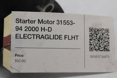 Starter Motor 31553-94 2000 H-D ELECTRAGLIDE FLHT