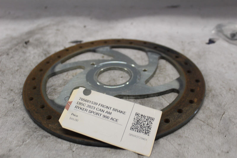 705601539 FRONT BRAKE DISC 2023 CAN AM RYKER SPORT 900 ACE