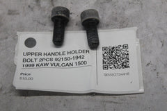 UPPER HANDLE HOLDER BOLT 2PCS 92150-1942 1999 KAW VULCAN 1500