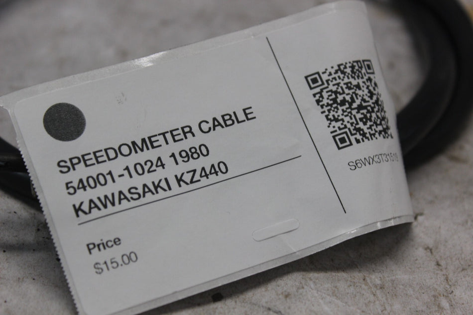 SPEEDOMETER CABLE 54001-1024 1980 KAWASAKI KZ440