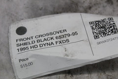 FRONT CROSSOVER SHIELD BLACK 65379-95 1995 HD DYNA FXDS