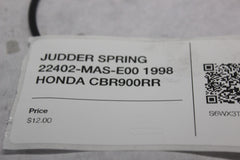 JUDDER SPRING 22402-MAS-E00 1998 HONDA CBR900RR
