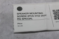 SPEAKER MOUNTING SCREW 4PCS 3152 2022 RG SPECIAL