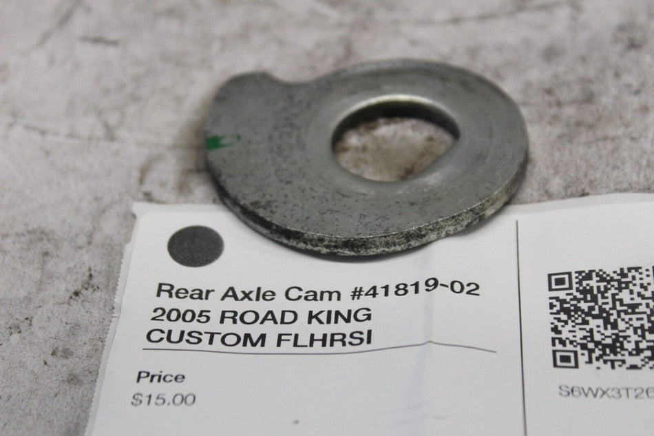 Rear Axle Cam #41819-02 2005 ROAD KING CUSTOM FLHRSI