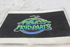 SADDLEBAG, LEFT Lid (STERLING SILVER METALLIC) 81450-MB9-870ZA 1982 HONDA GOLDWI