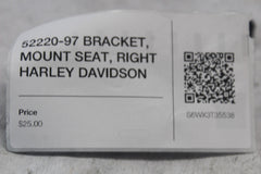 52220-97 BRACKET, MOUNT SEAT, RIGHT HARLEY DAVIDSON