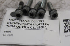 TOP TRANS COVER SCREW (5) 4741A, 4717A  1994 ULTRA CLASSIC