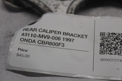 REAR CALIPER BRACKET 43110-MV9-006 1997 ONDA CBR600F3