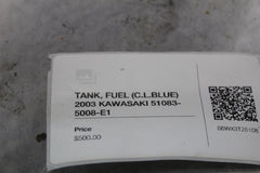 TANK, FUEL (C.L.BLUE) 2003 KAWASAKI 51083-5008-E1