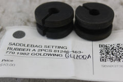 SADDLEBAG SETTING RUBBER A 2PCS 81246-463-770 1982 GOLDWING GL1100A