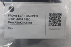 FRONT LEFT CALIPER 43041-1024 1980 KAWASAKI KZ440