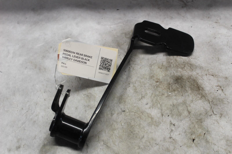 50600244 REAR BRAKE PEDAL LEVER BLACK HARLEY DAVIDSON